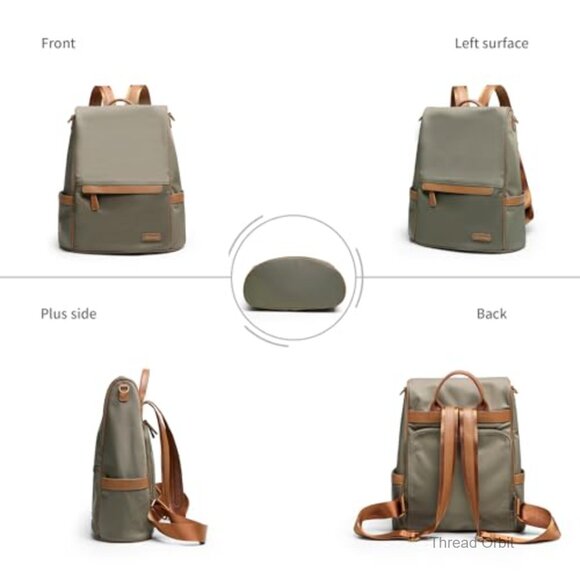 Waterproof Nylon Anti-Theft Backpack Purse Lightweight Travel Bag main image 5